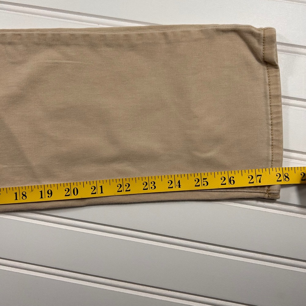 Vineyard Vines 5-Pocket Pants Mens 30x30 (FIT 30x28) Tan Khaki Chino Stretch - Picture 13 of 16
